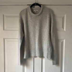 Madewell Heather Gray Crew Neck Sweater